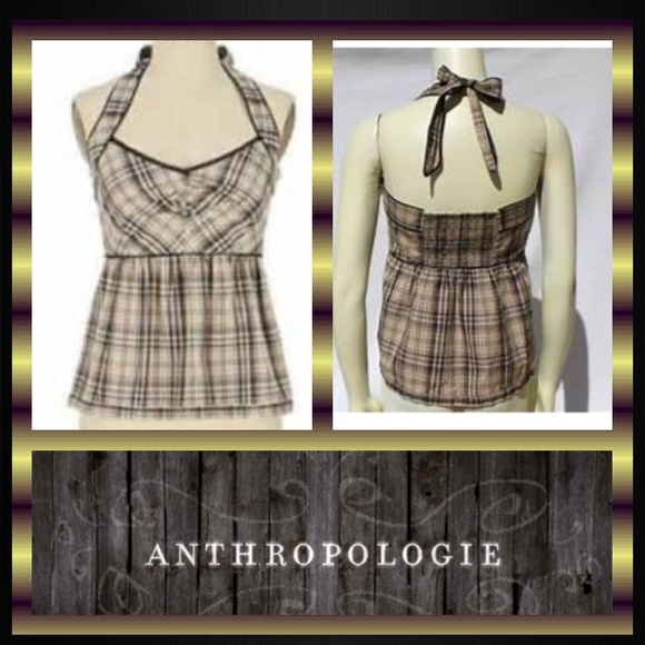 Anthropologie Tops - Anthro halter🖤 bundle 3 or more